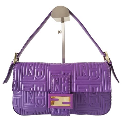 fendi woc baguette|fendi baguette purple.